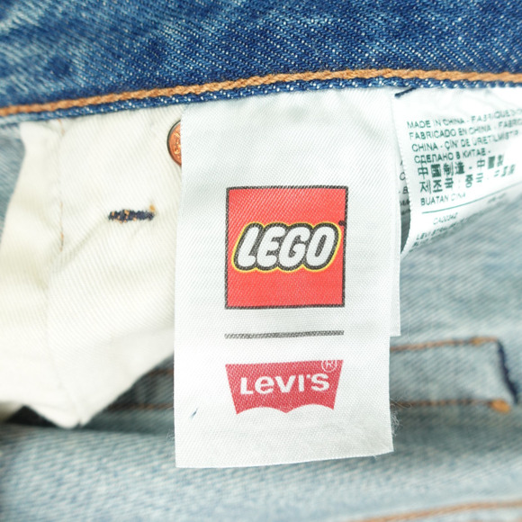 Levis x Lego Jeans Mens SZ 31/32 501 '93 Straight Leg Regular Classic Fit Casual - Picture 13 of 16